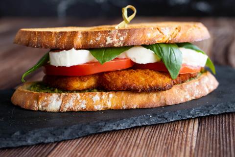 Chicken Caprese Sandwich